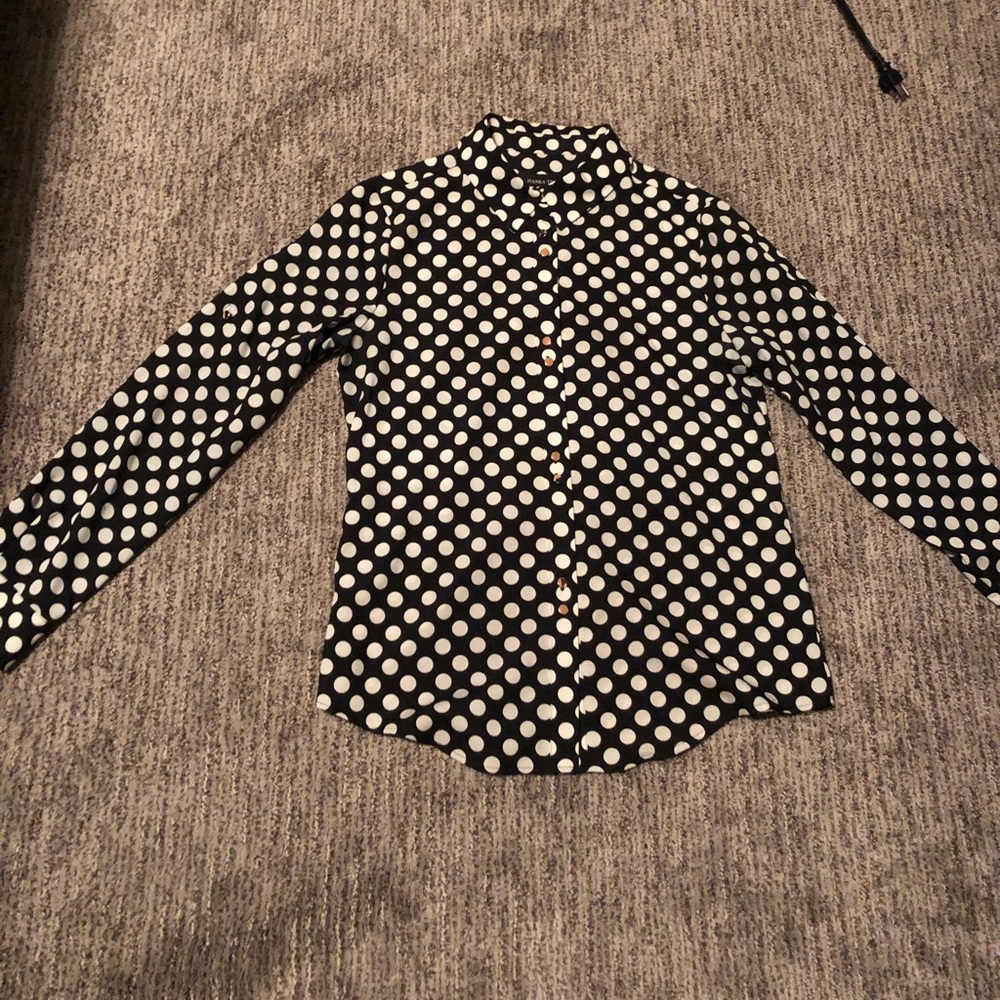 Ivanka Trump Polka Dot Blouse